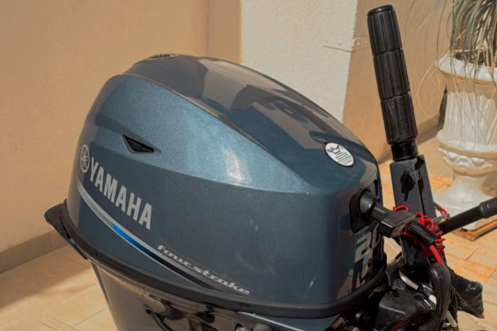 Motor de popa Yamaha 20 HP com partida elétrica - Ano 2012
